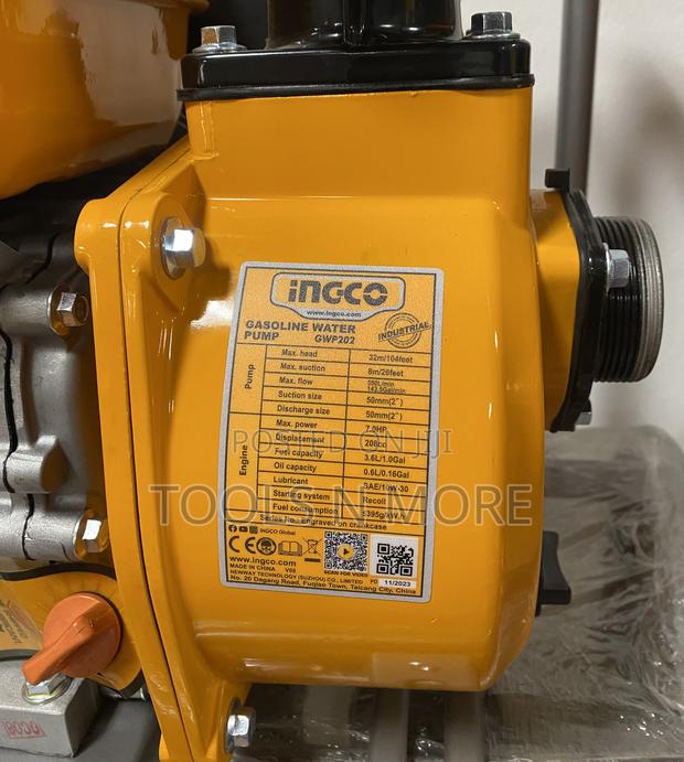 Ingco Gasoline Water Pump 2” · Photo 4