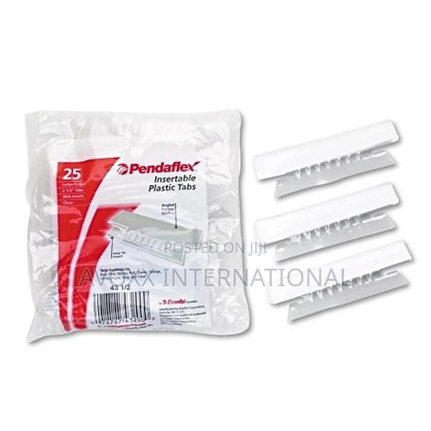 25pcs Pendaflex 43-1/2 Hanging File Folder Tabs,With Inserts · Photo 2