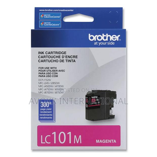 Brother Printer LC101M Magenta Ink Cartridge · Photo 2