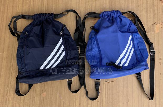 Adidas Sports Bag Blue · Photo 4
