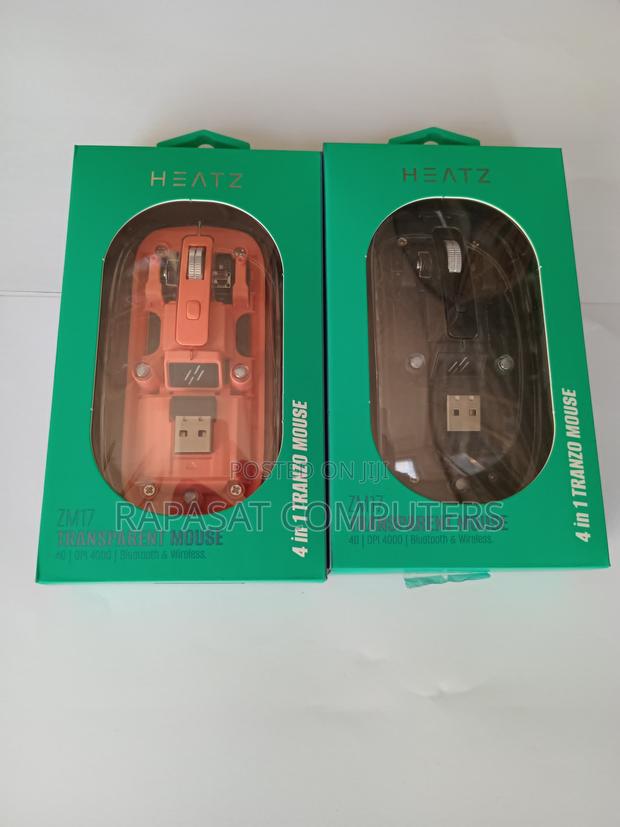 Heatz ZM17 Bluetooth + Wireless (4-in-1) Transparent Mouse · Photo 4