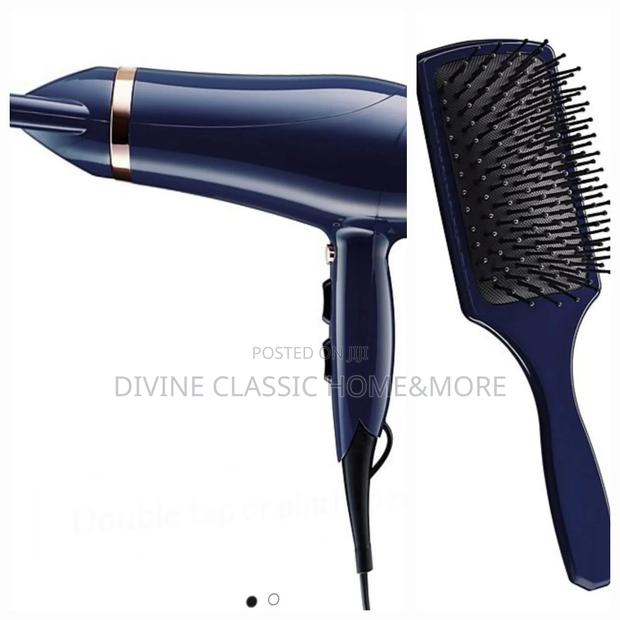 Georgehome Ionic Hair Dryer With Paddle Brush Set · Photo 4