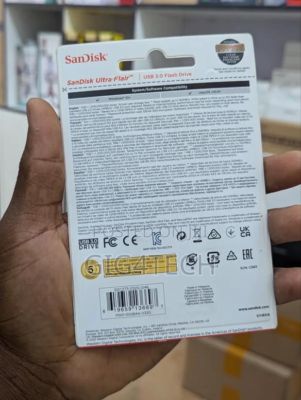 Sandisk Ultra Flair 64GB Pendrive 150mbps · Photo 4