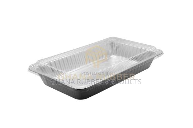 Aluminium Foil Catering Trays + Lids Large 10000cc (50pcs) · Photo 4