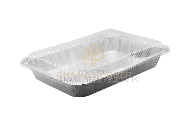 Aluminium Foil Catering Trays + Lids Medium 7000cc (50pcs) · Photo 4