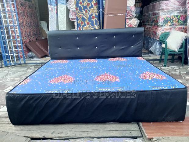 Bed Mattress Inbuilt #King Size(Leather) · Photo 2