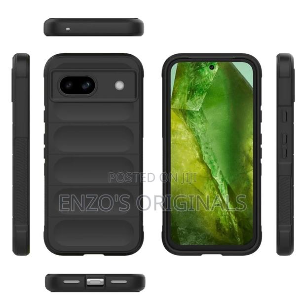 Google Pixel 8a Case Slim Rugged Black Matte Finish · Photo 4