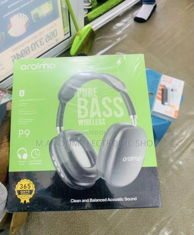 Quality Yet Affordable Oraimo Pure Bass Wireless Headphone. · Photo 2