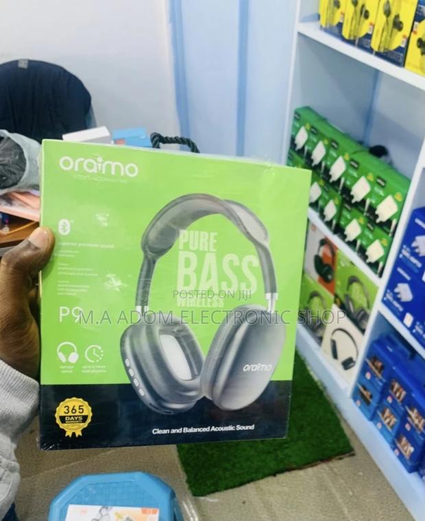 Sleek Design Oraimo Pure Bass Wireless Headphone Set · Photo 2