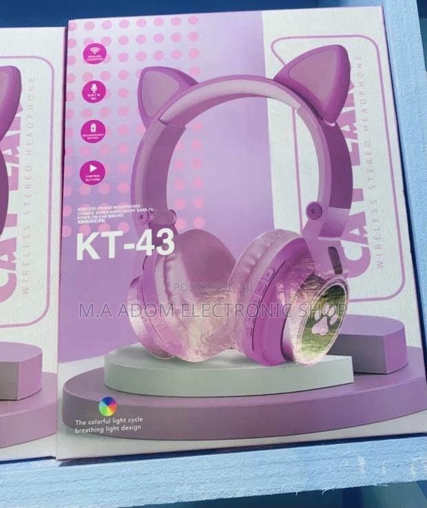 Energy Saving KT-43 Wireless Stereo Headphone(Over Ear). · Photo 2