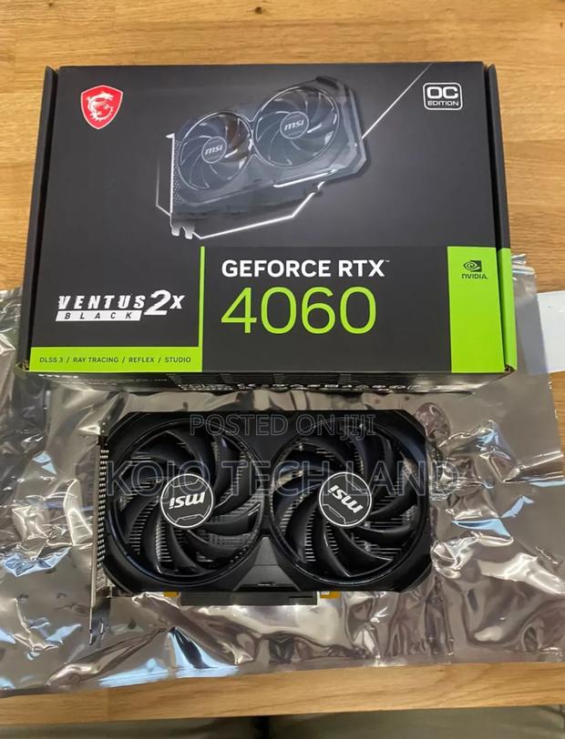 MSI Gaming Geforce RTX 4060 8GB GDRR6 Extreme Clock · Photo 1