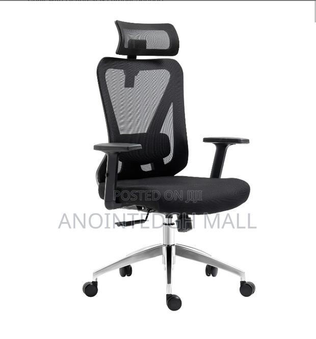 Ergonomic Mesh Executive Swivel Chair - Black
