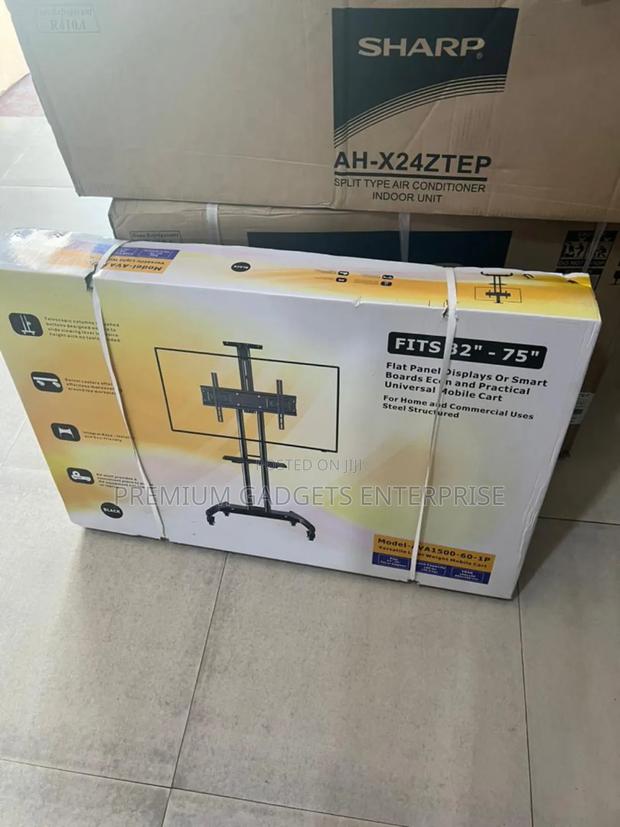 Nasco Flat Panel Display Mobile TV Stand | Mount 32-75" · Photo 2
