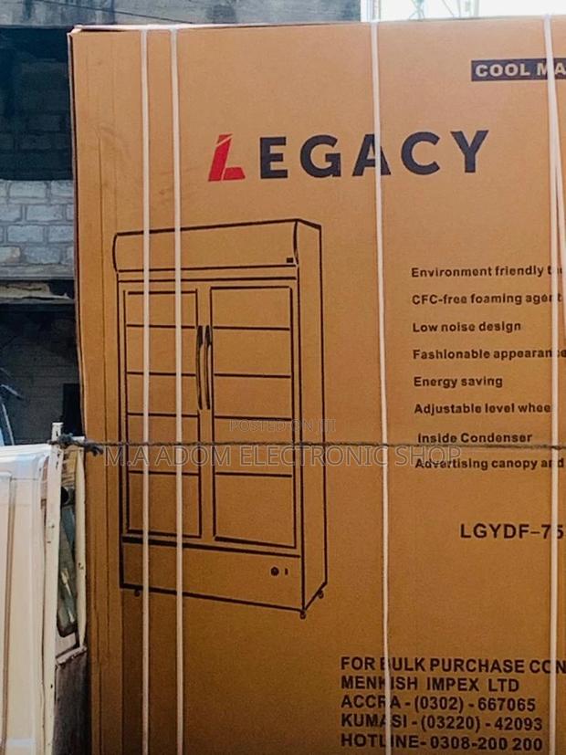 Quality Yet Affordable Legacy Double Door Display Fridge. · Photo 2