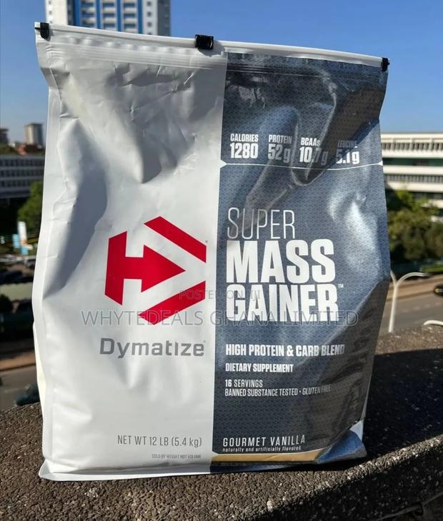 12lbs Super Weight Gainer and Muscle Strength- Dymatize Mass · Photo 2