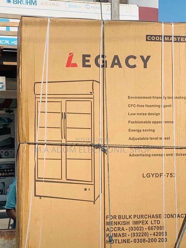 Newly in Stock Legacy Double Door Display Fridge · Photo 2