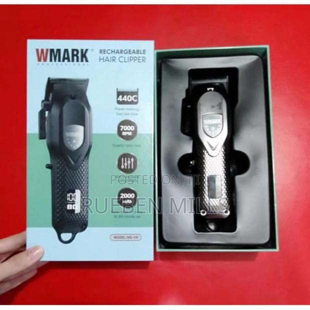 Wmark NG-119 Chargeable Hair Clipper Barbering Machine_men · Photo 2