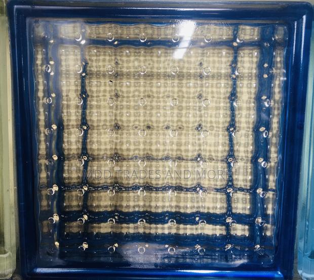 Glass Blocks Crystal Blue Colored · Photo 2