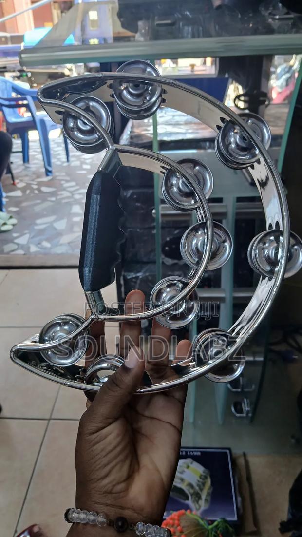 Tambourine (Silver) - Power-2 MT-2 Silver Tambourine · Photo 3
