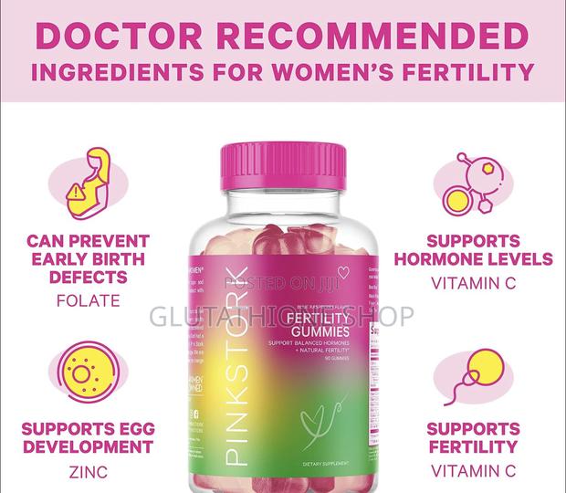 Pink Stork Fertility Prenatal Vitamin, Inositol Gummies · Photo 4
