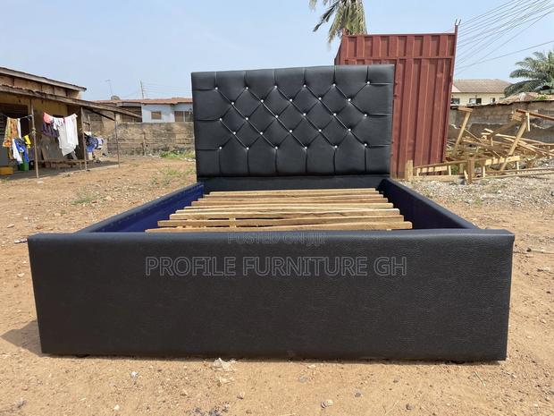 Sweet Black Double Bed-frame Available // Free Delivery