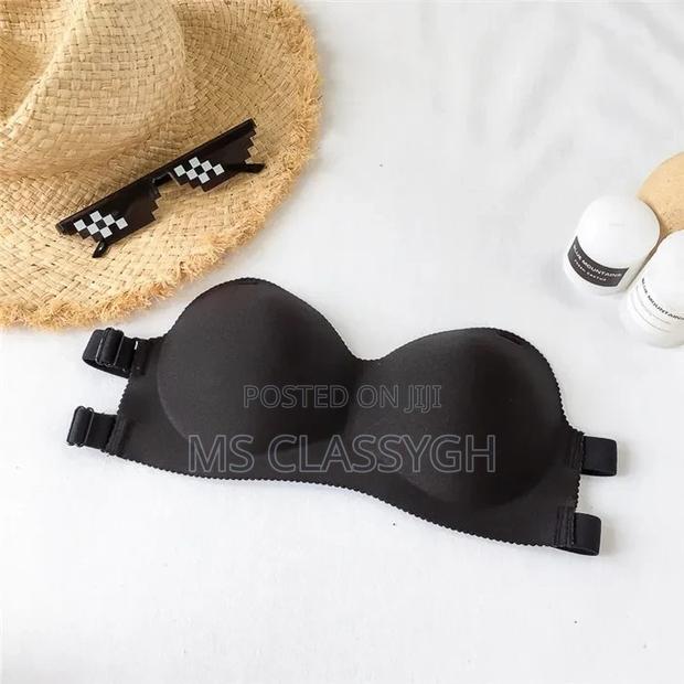 Strapless Women's Wedding Dress With Push-up No Wire Invisib