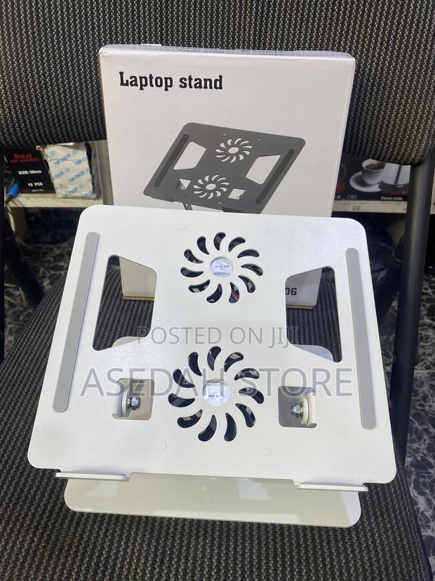 Adjustable Laptop Stand With 2 USB Cooling Fans · Photo 4