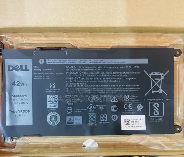 Original Dell Inspiron 13 Battery -YRDD6 · Photo 2