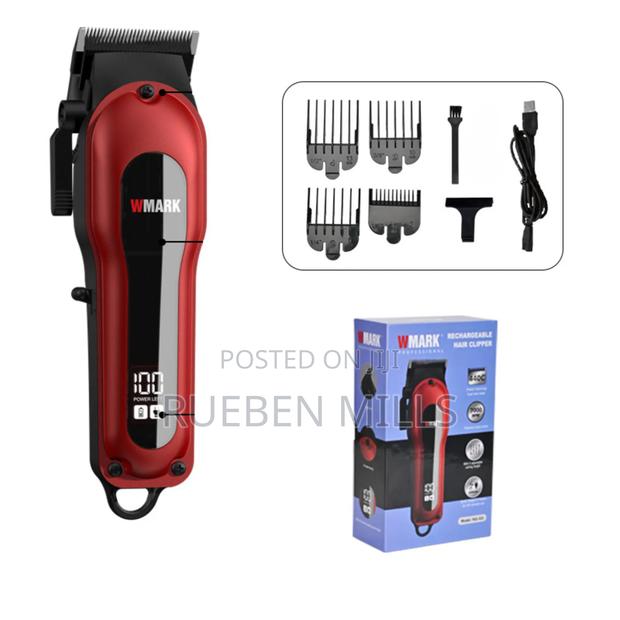 Wmark NG_122 Rechargeable Cordless Full Metal Hair Clipper · Photo 2