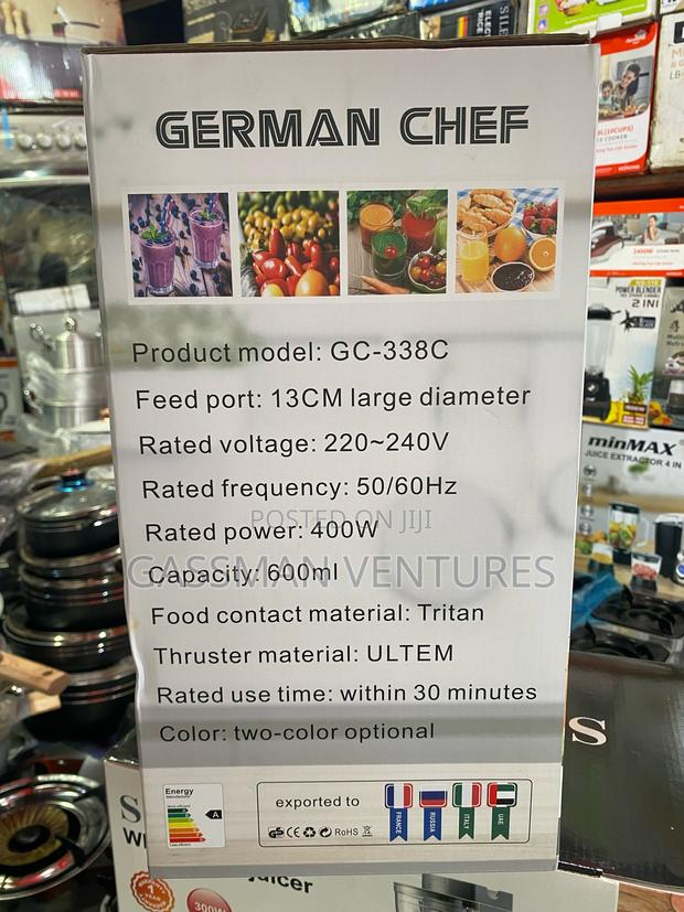 German Chef Slow Juicer
