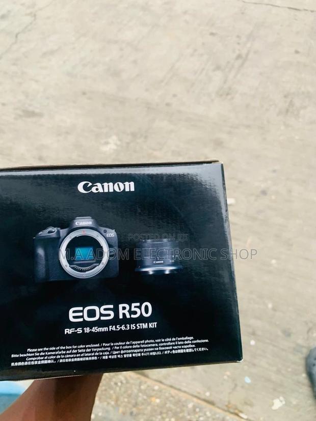 Shop Affordable Canon EOS R50 Mirrorless Camera(Black). · Photo 2