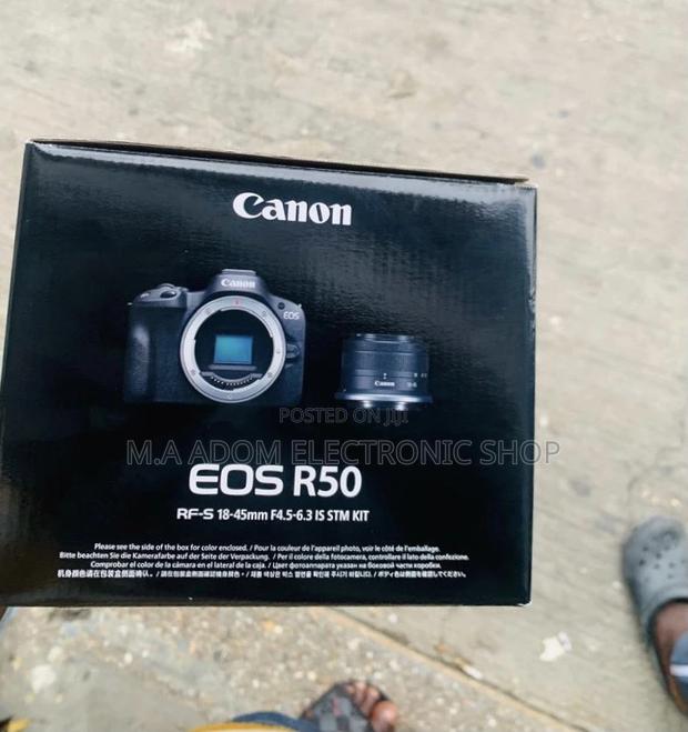 Shop Authentic Canon EOS R50 Mirrorless Camera(Black) · Photo 2