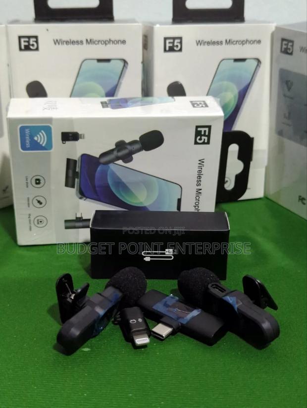 Wireless Lapel Microphone for Both iPhone Android 2in1 photo 3