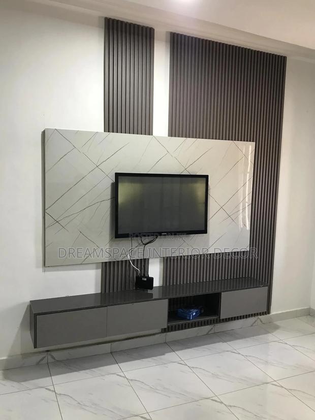 Tv Area Design(Modern Type) at Affordable Price photo 4
