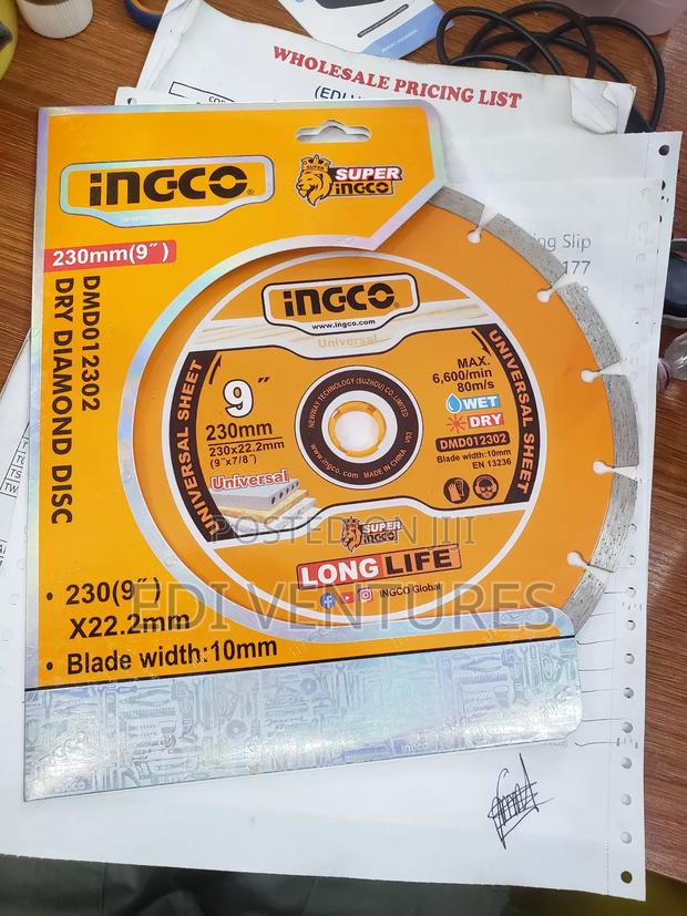 Ingco Dry Diamond Disc 9 Inches (Dmd012302) · Photo 3