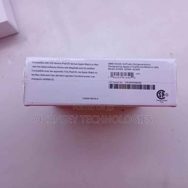 Original Apple Airpods 3rd Generation photo 4