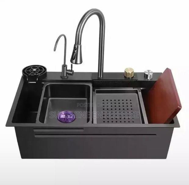 Luxury Water Fall Kitchen Sink · Photo 2