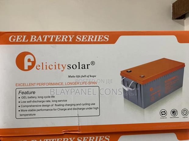 12v 200ah Felicity Gel Battery · Photo 3