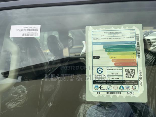 New Toyota Land Cruiser Prado 2023 Black photo 6