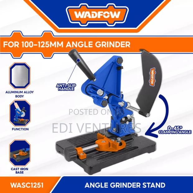 Wadfow Angle Grinder Stand Wasc125 for 100-125mm Grinders · Photo 3