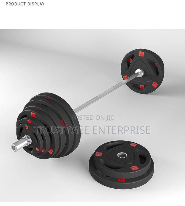 Olympic Bar With 100kg Barbells/Weight