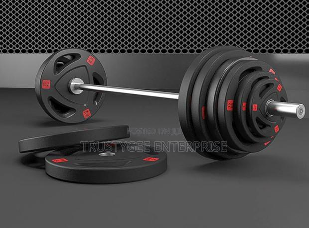 Olympic Bar With 100kg Barbells/Weight photo 3