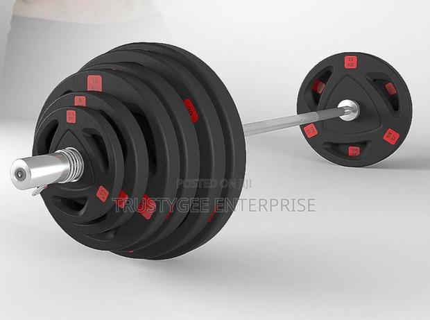 Olympic Bar With 100kg Barbells/Weight photo 5