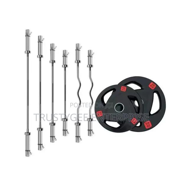 Olympic Bar With 100kg Barbells/Weight photo 14