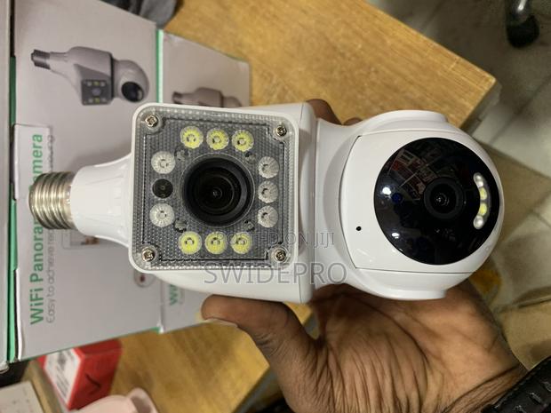 Camera Bulb Wifi Panorama Dual Lens CCTV · Photo 4