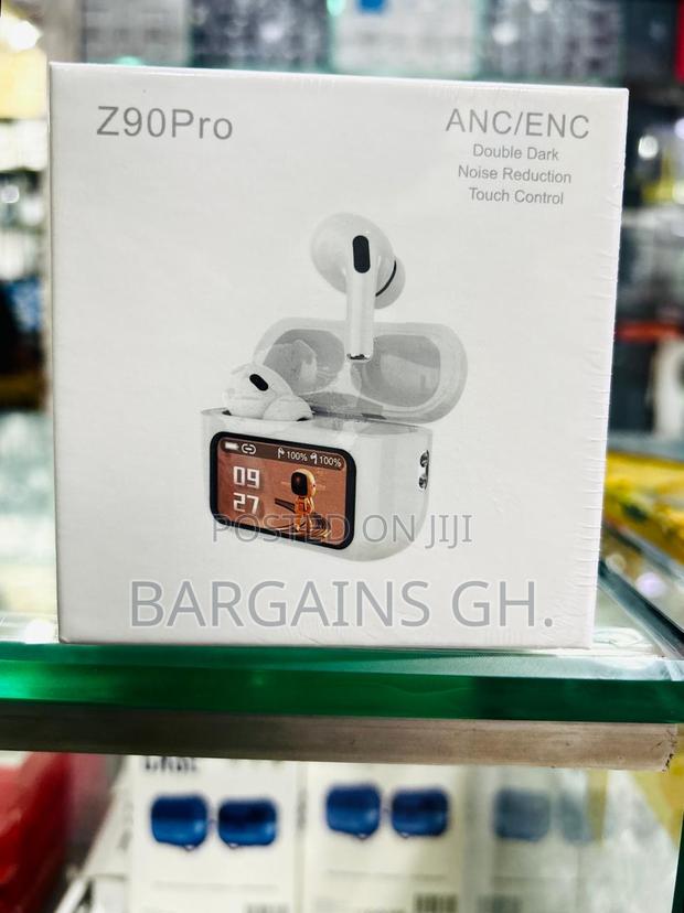 Z90 Pro Airpods With Screen and Active Noise Canceling