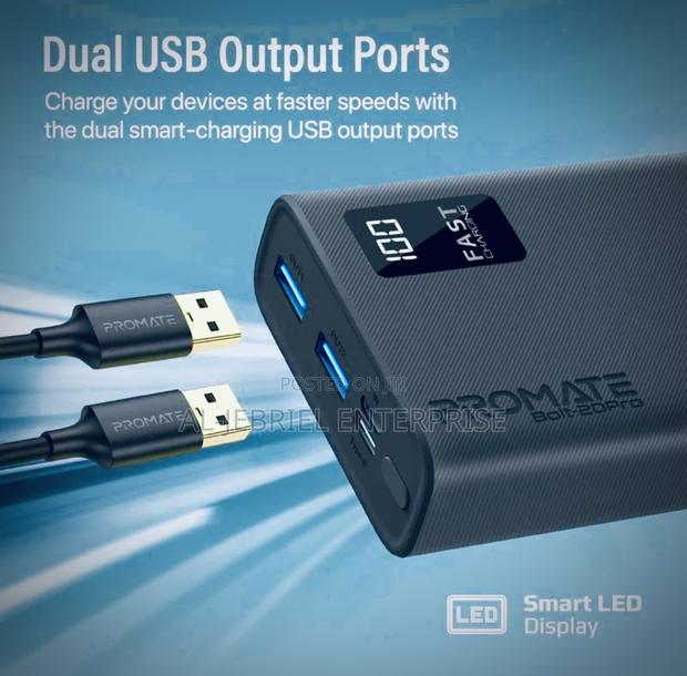 Promate Bolt -20 Pro 20000mah Slim Power Bank With USB-C · Photo 4