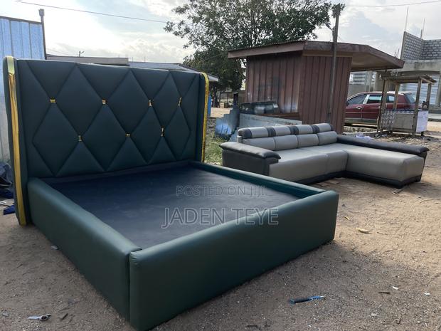 Stylish Bed and Sofa