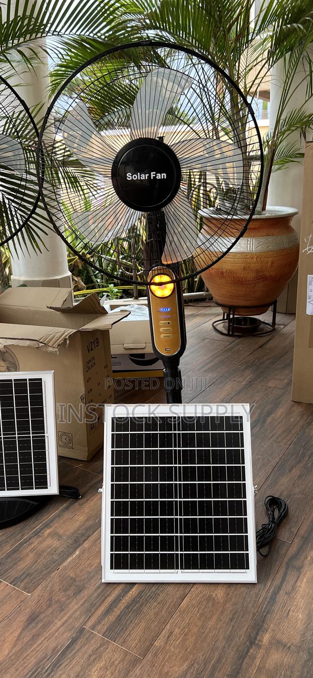 Rechargeable Fan Solar Fan + Mosquito Away