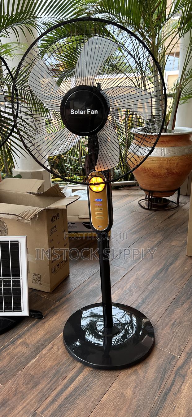 Rechargeable Fan Solar Fan + Mosquito Away photo 2